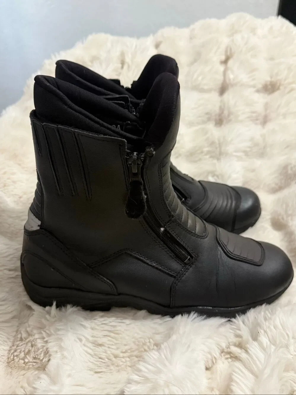 bilt pro tourer motorcycle leather boots 11 moto shoes
